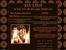 Tablet Screenshot of annsavoy.com